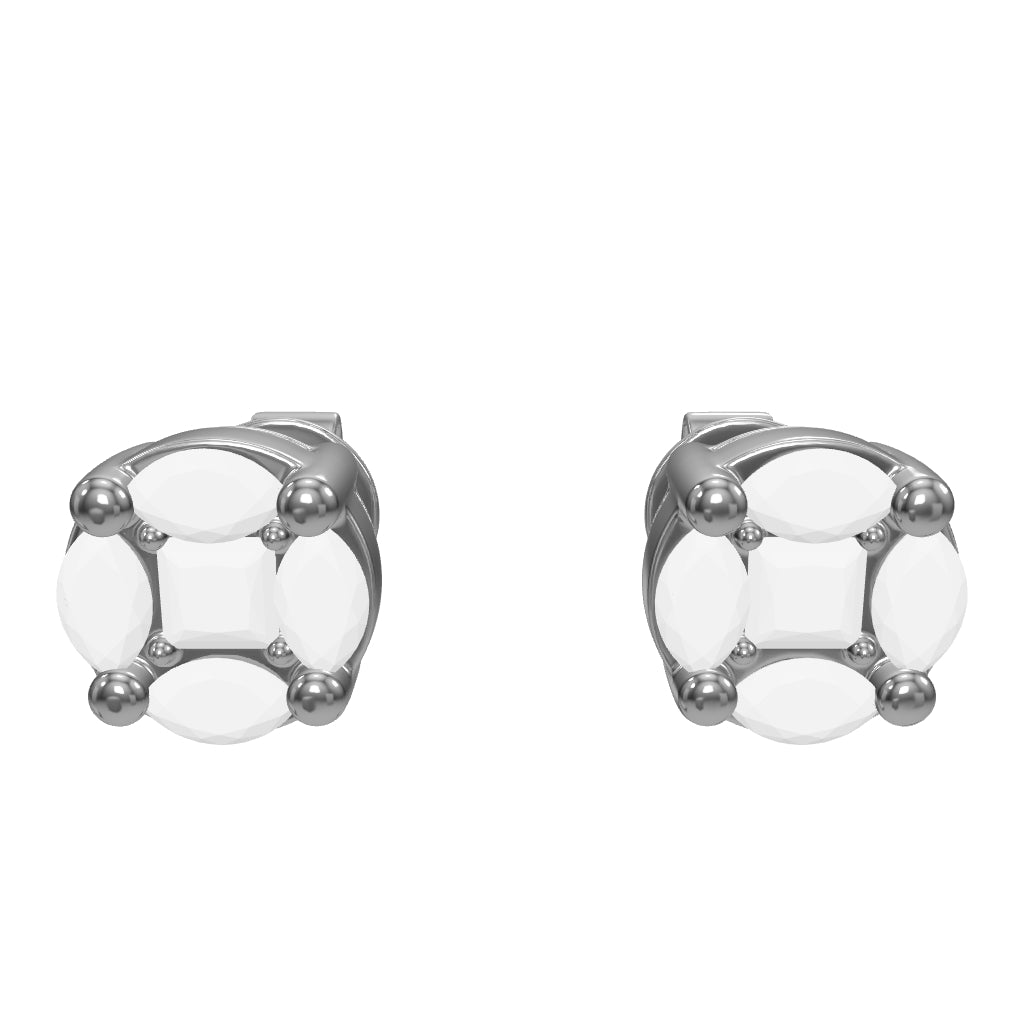 0.57 ct. Design Diamond Stud Earrings