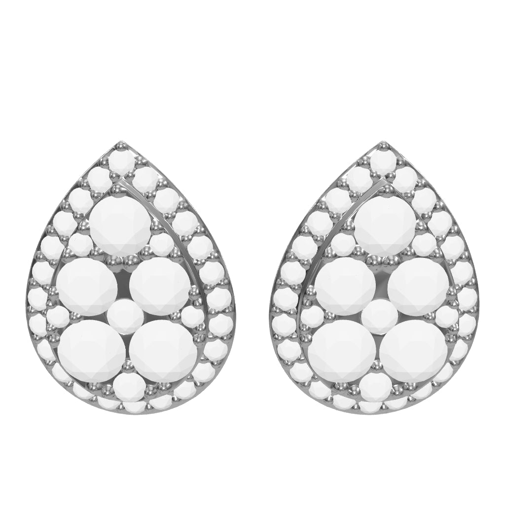 1.42 ct. Design Diamond Stud Earrings