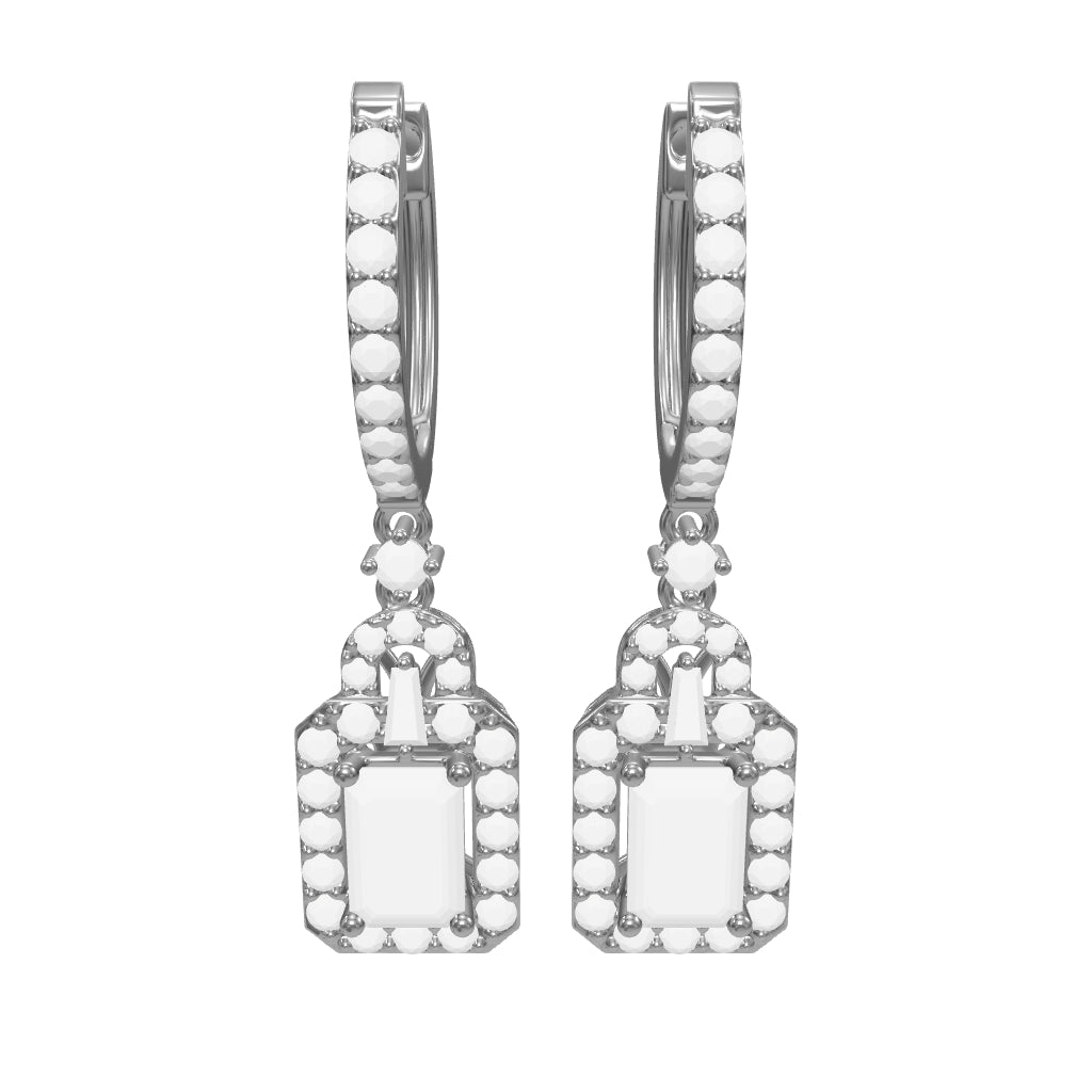 2.01 ct. Saphir Ohrringe
