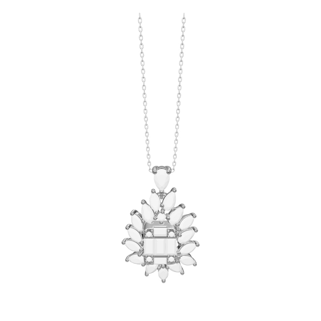 1.90 ct. Design Diamant Halskette