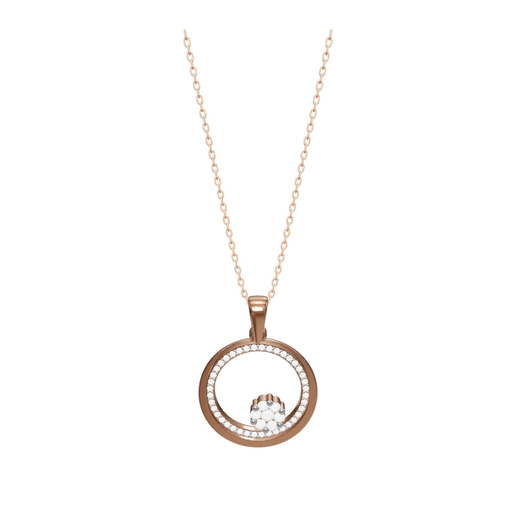 0.21 ct. Design Diamant Halskette
