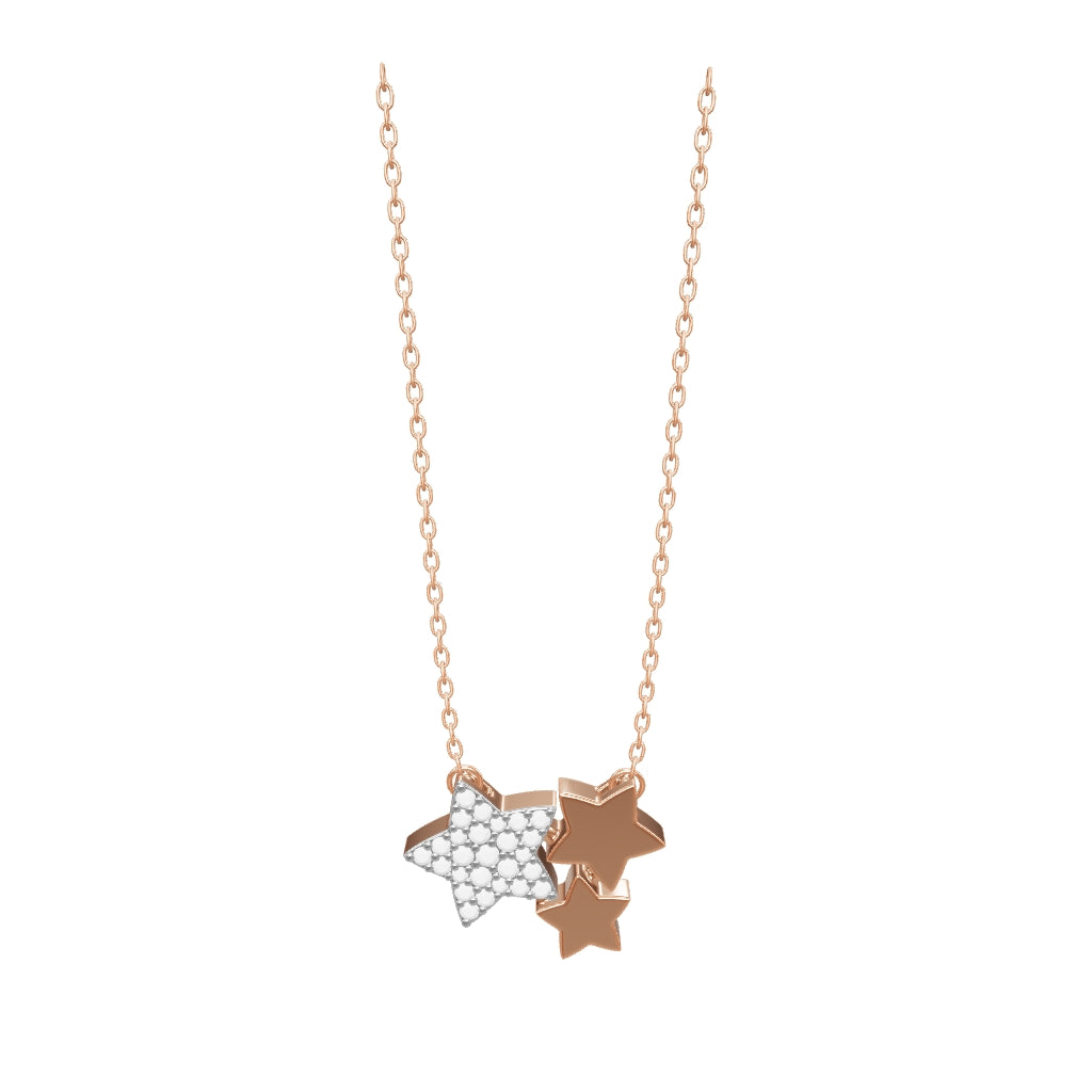 0.11 ct. Design Diamond Necklace