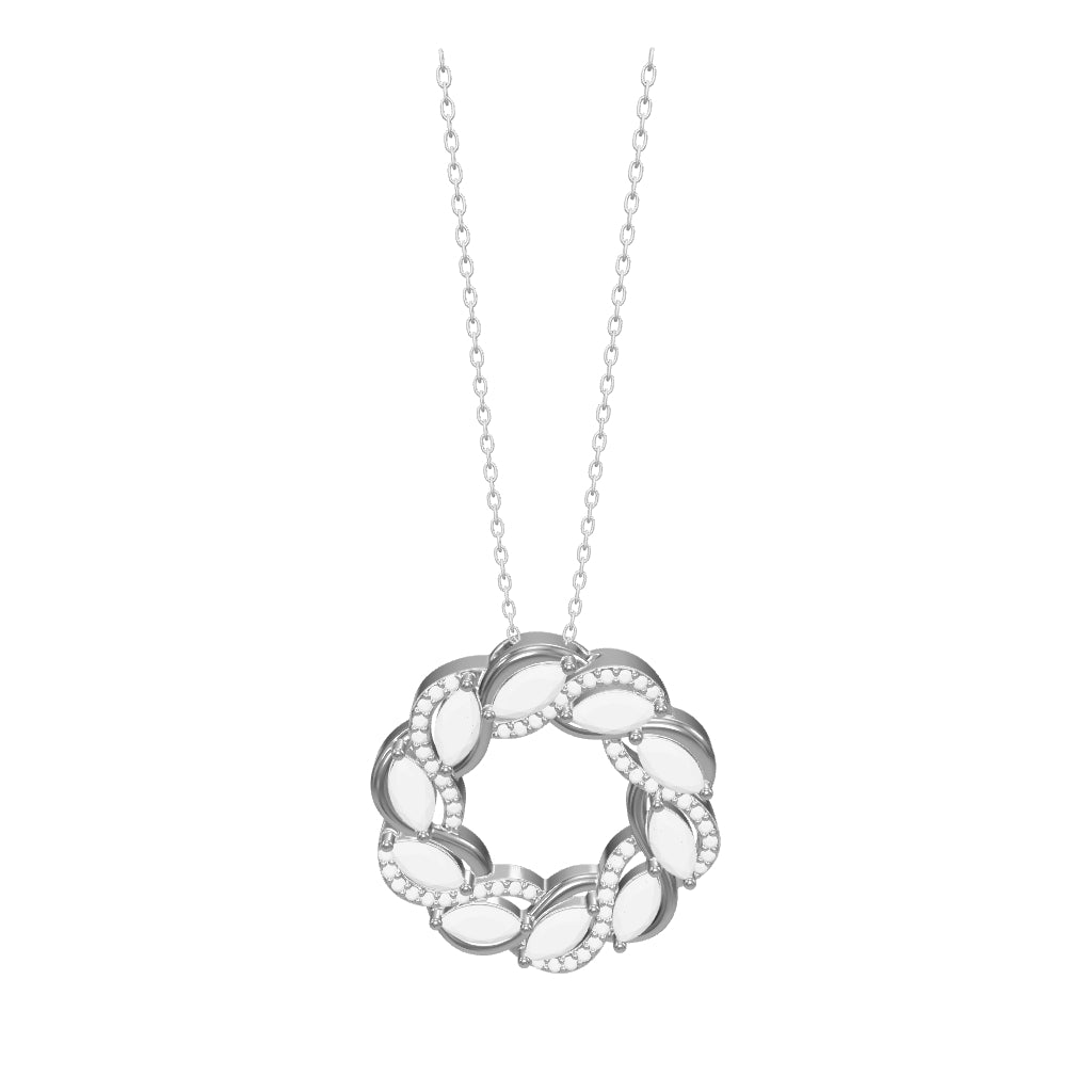 1.60 ct. Sapphire Necklace