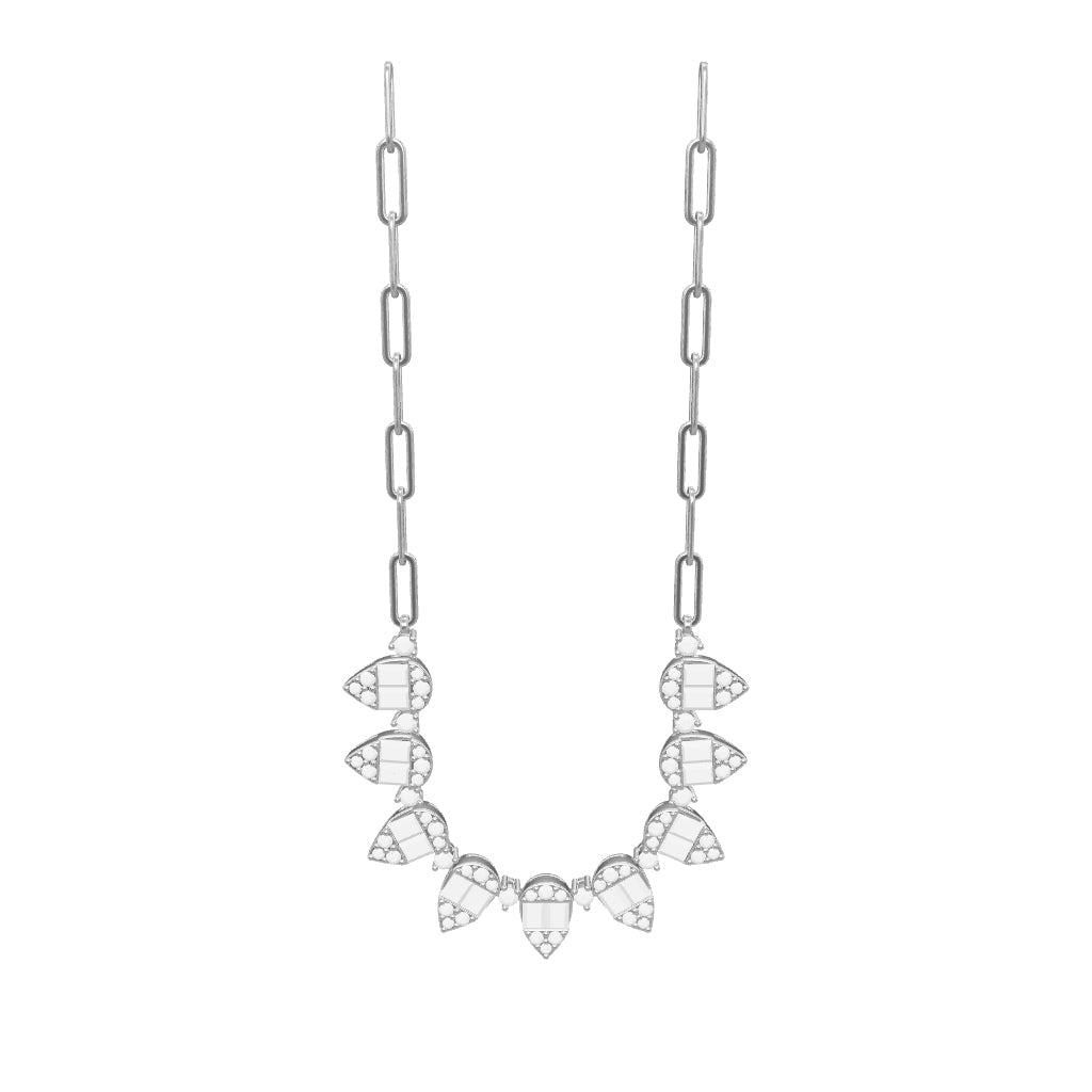 1.50 ct. Baguette Diamant Halskette