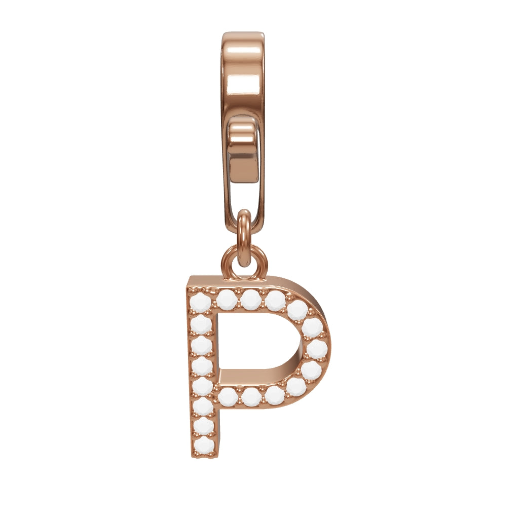 0.10 ct. Charme Bracelet P Pendant