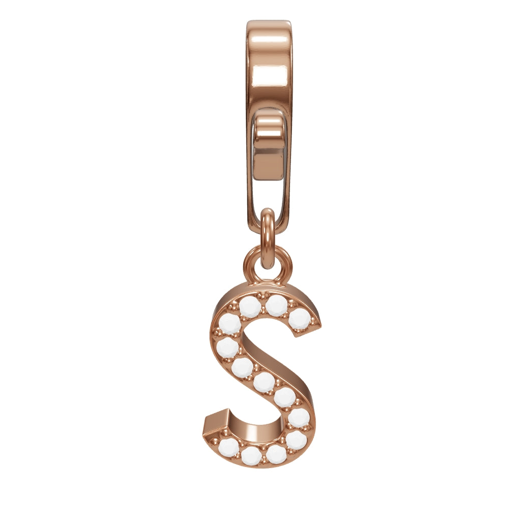 0.07 ct. Charme S Buchstabenanhänger