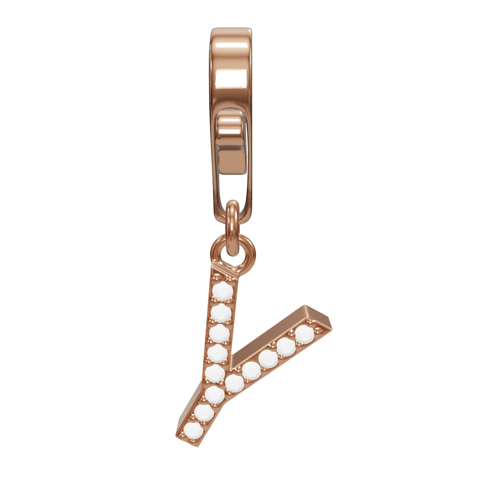 0.07 ct. Charme Bracelet Y Pendant