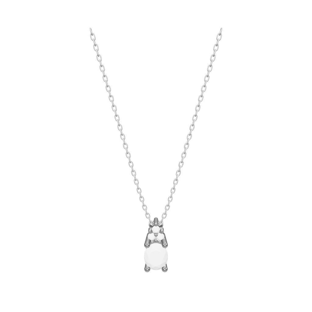 0.96 ct. Sapphire Necklace