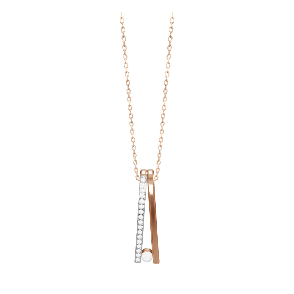 0.12 ct. Design Diamant Halskette