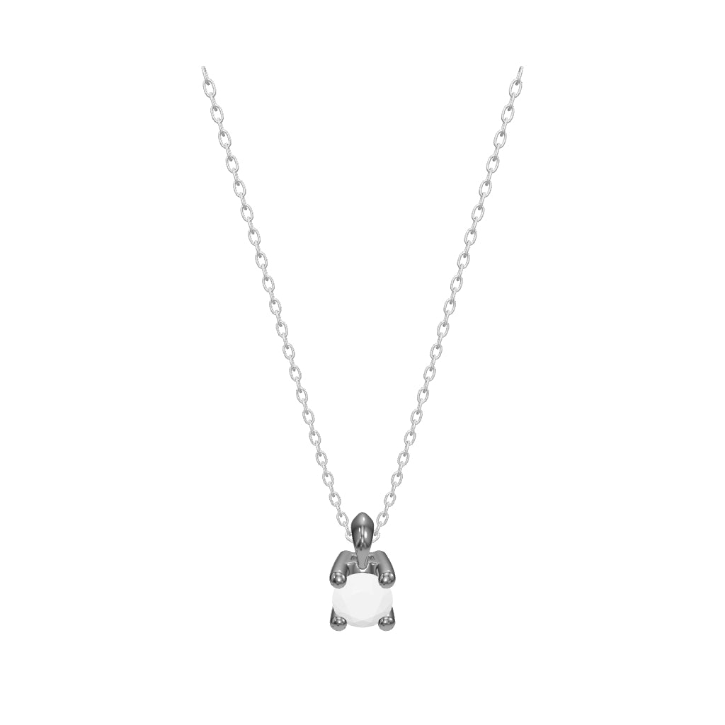 0.30 ct. Solitaire Diamond Necklace