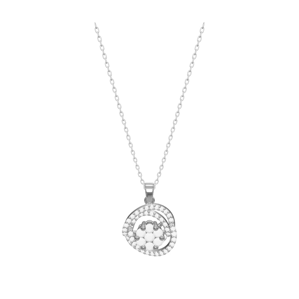0.44 ct. Design Pendant with Chain