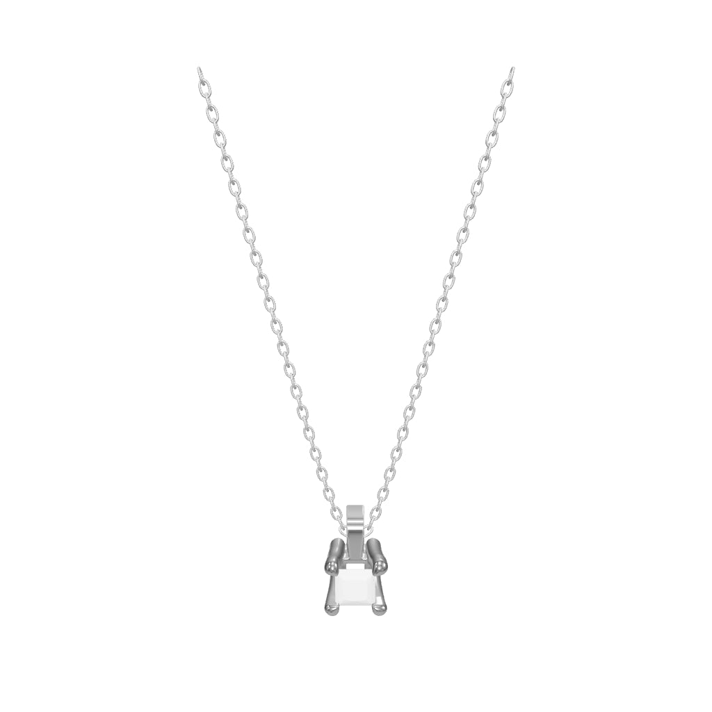 0.20 ct. Solitär Diamant Halskette