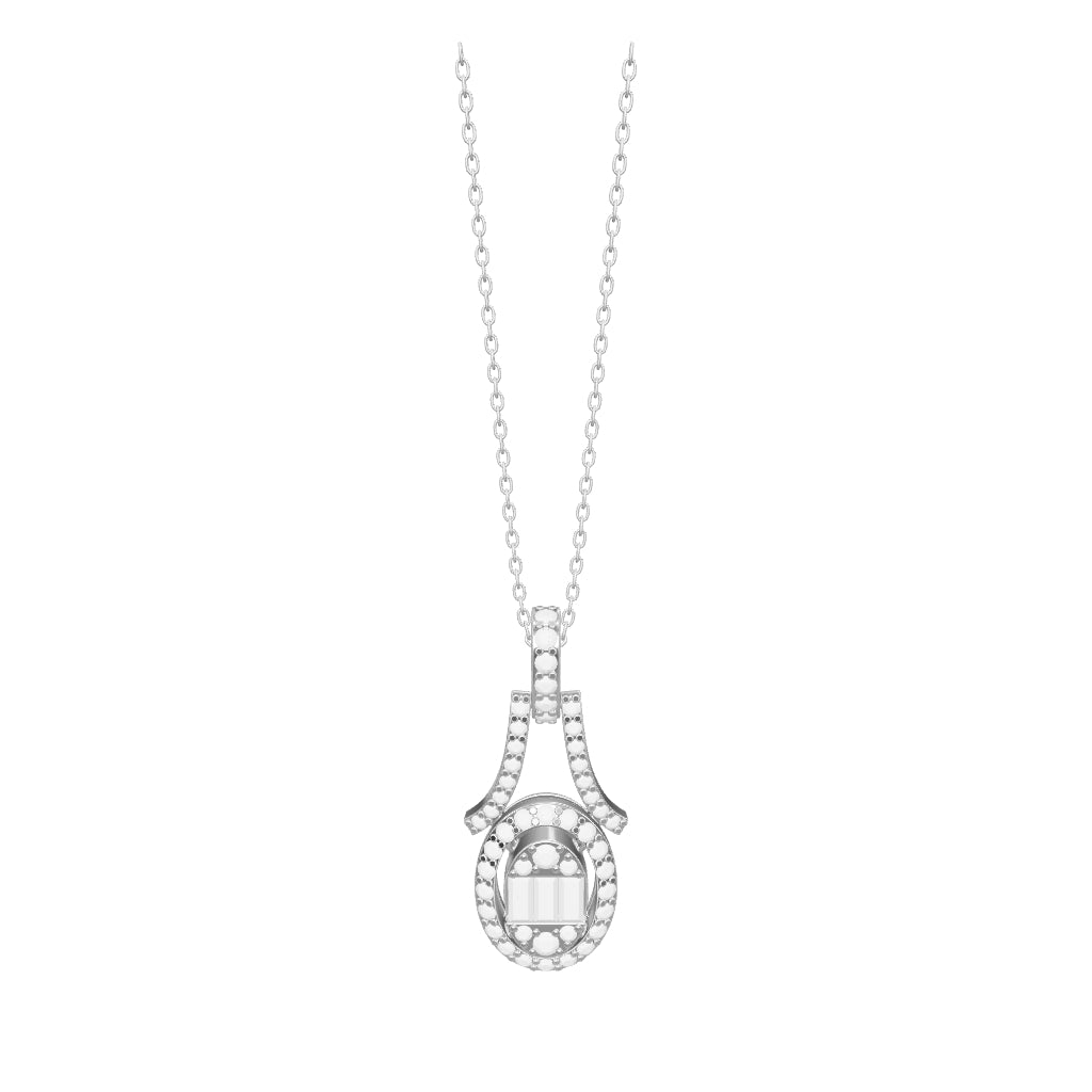 0.43 ct. Design Diamond Necklace