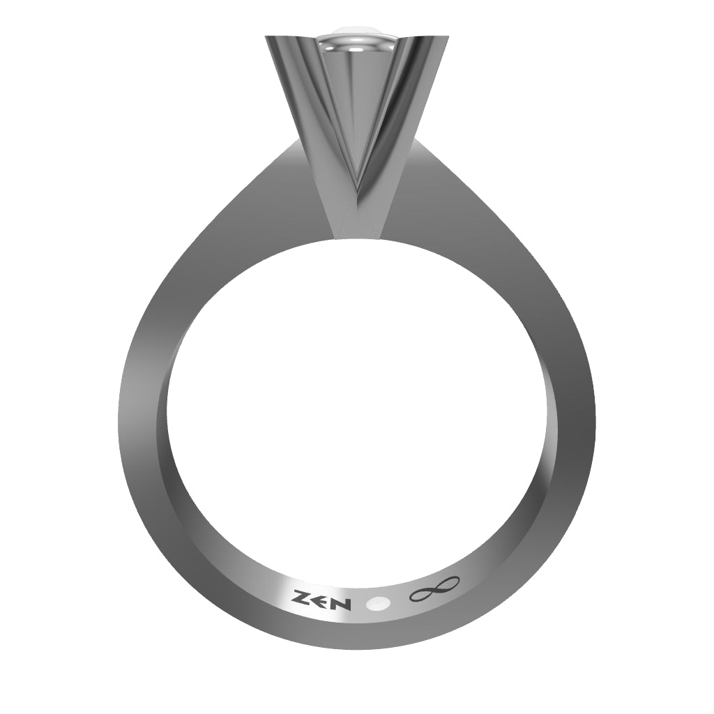 0.07 ct. Solitaire Diamond Engagement Ring