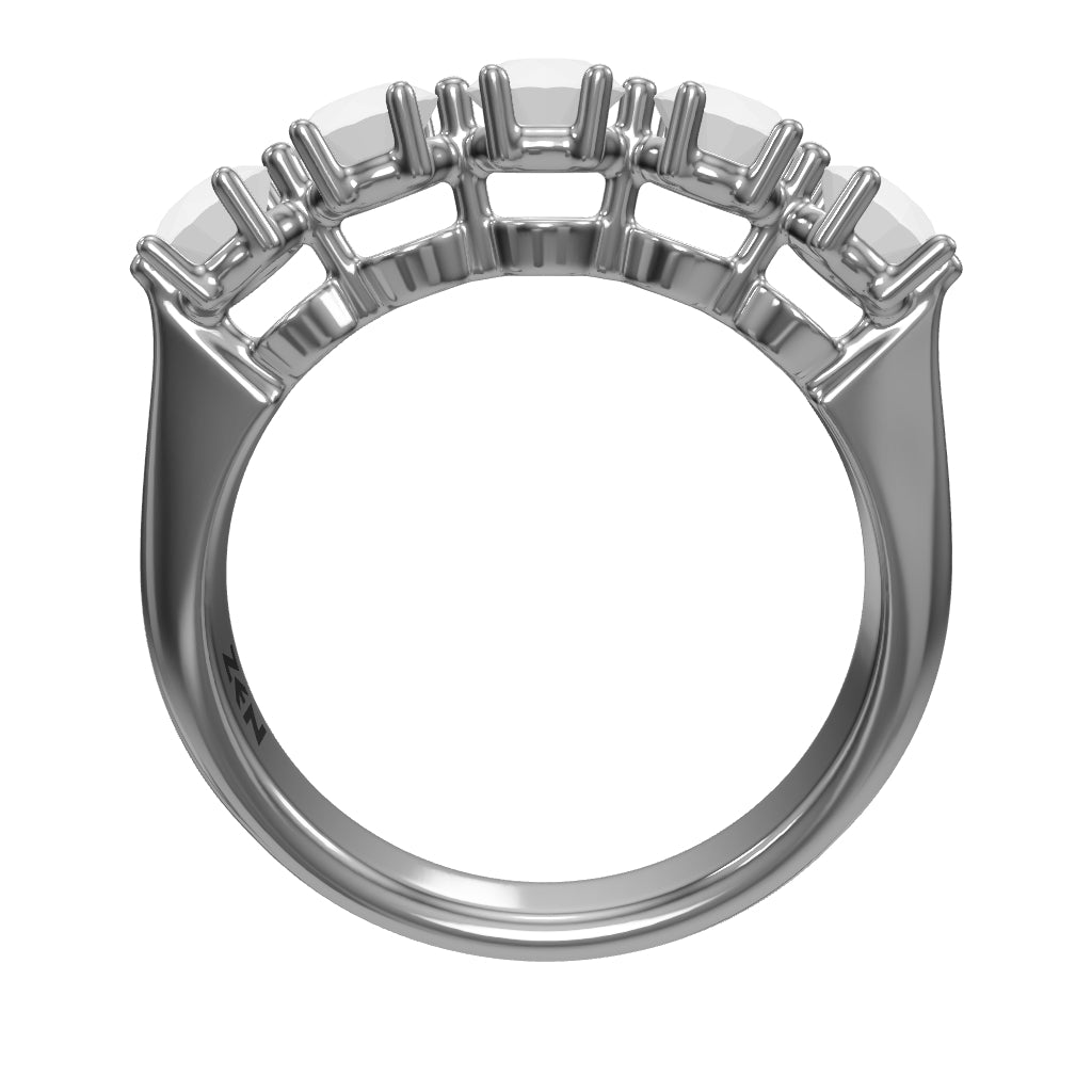 1.00 ct. Five Stone Diamond Ring