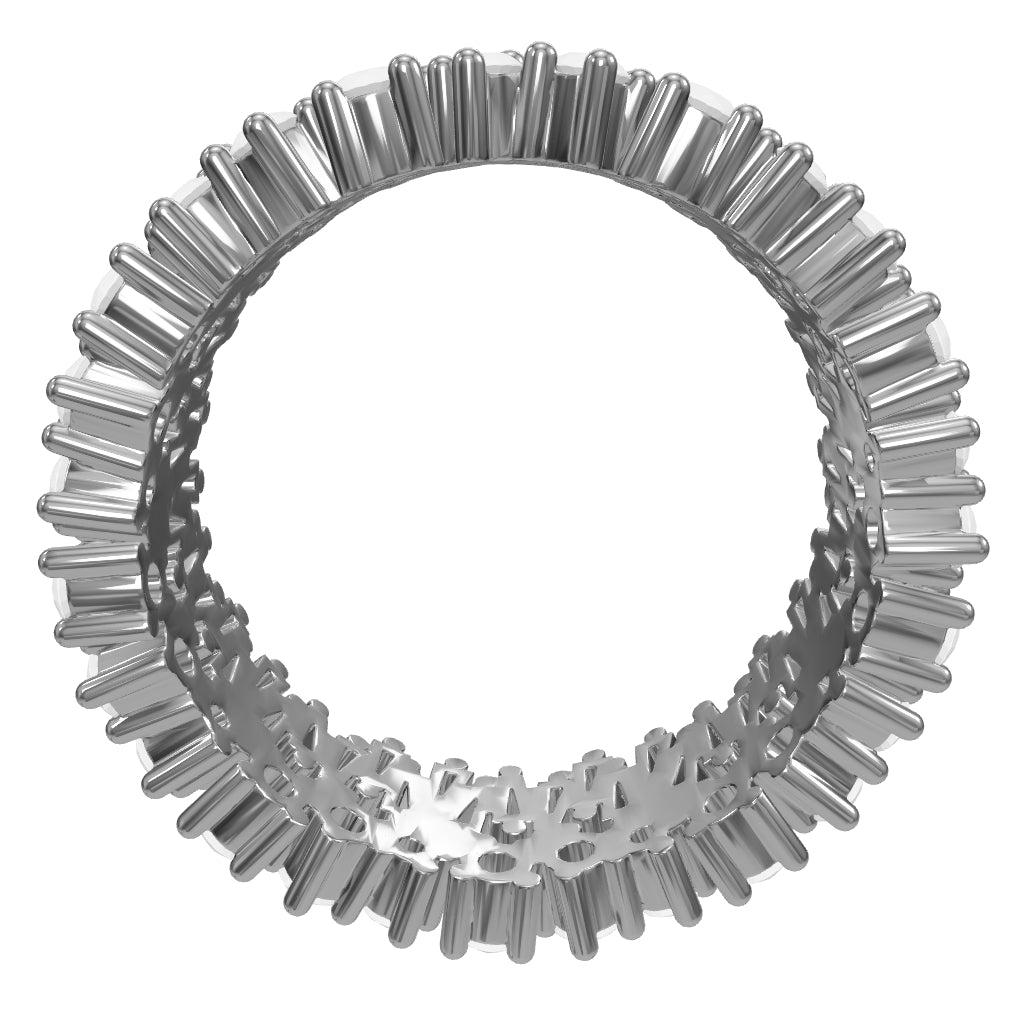 1.68 ct. Memoire Diamantring