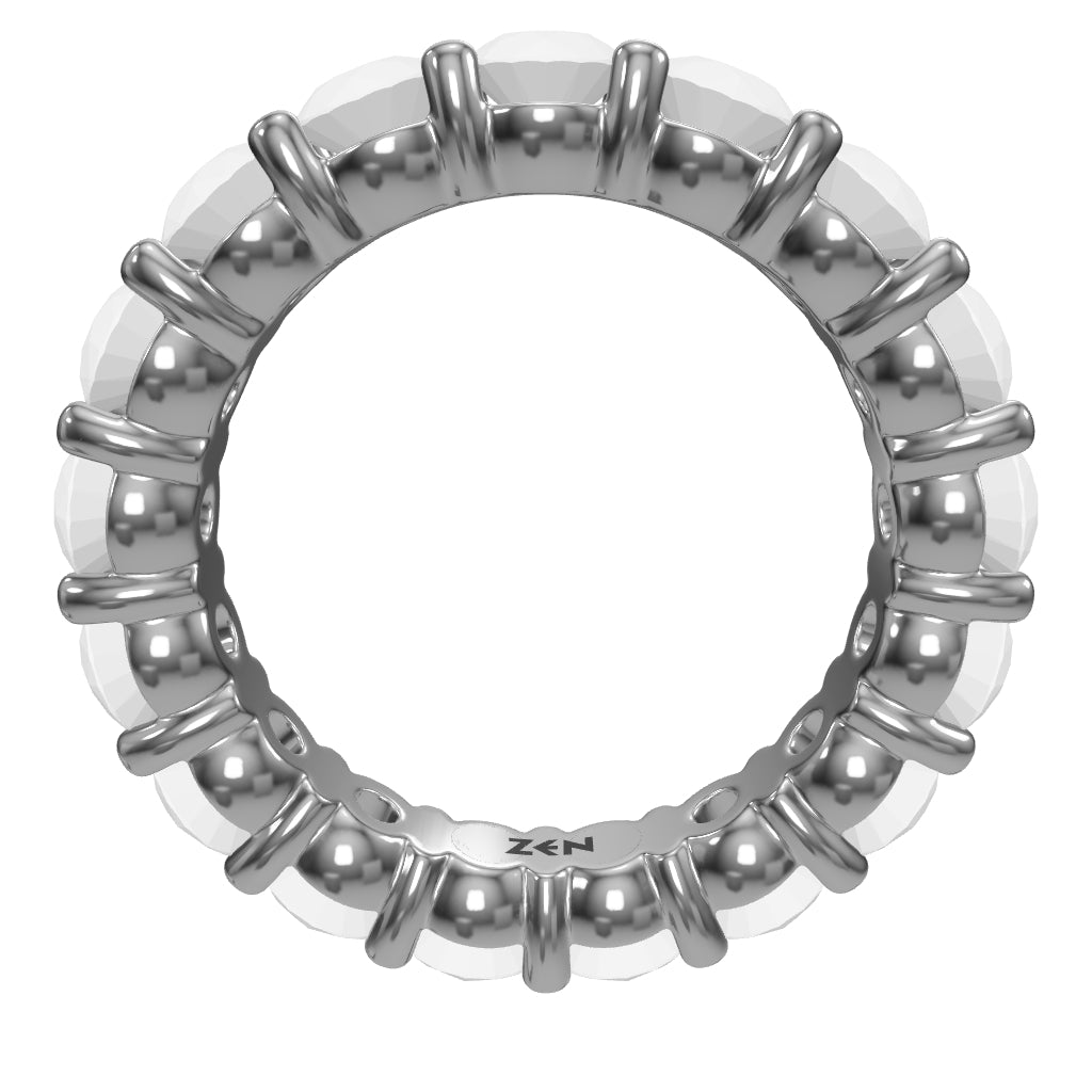 4.00 ct. Memoire Diamantring