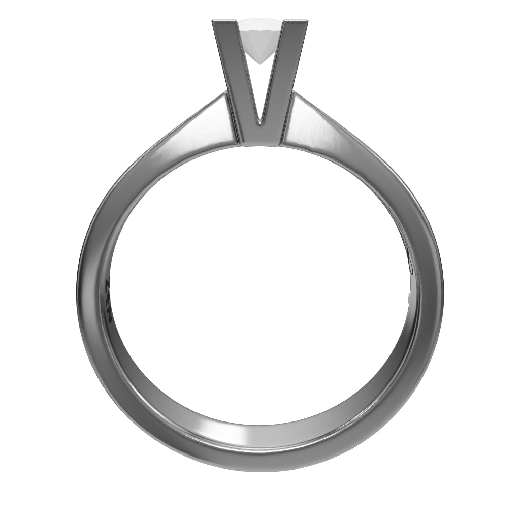 0.14 ct. Solitaire Diamond Engagement Ring