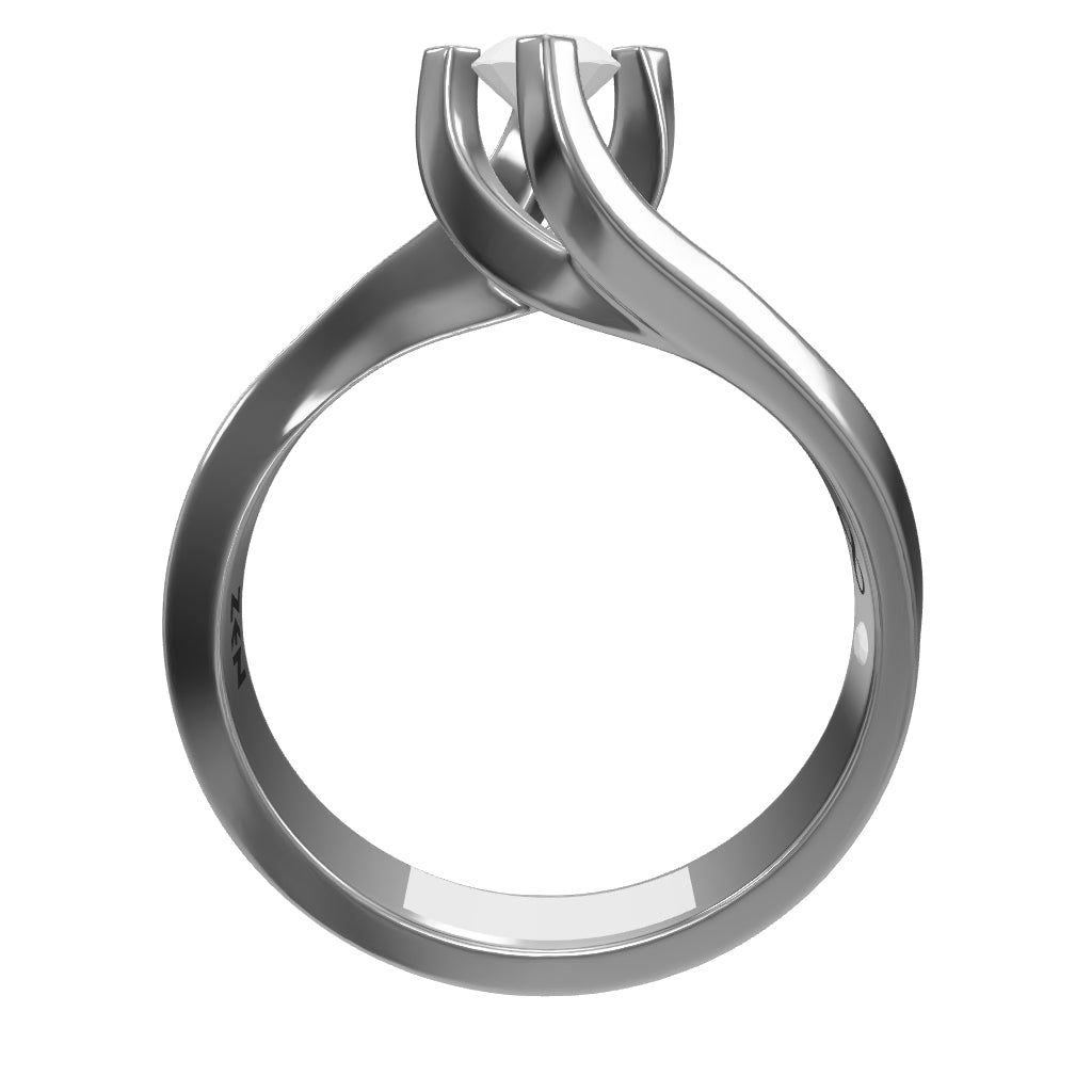 0.18 ct. Solitär Diamant Verlobungsring