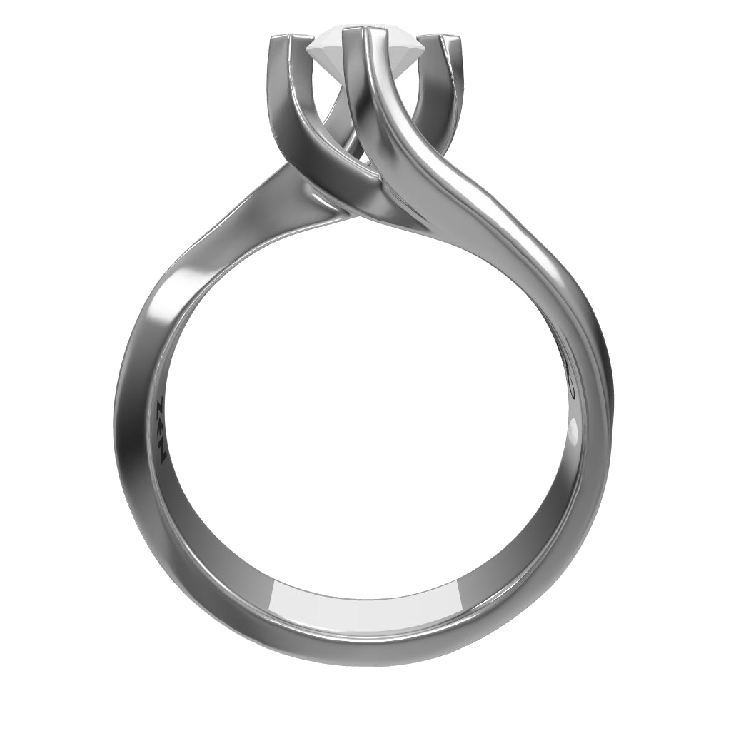 0.31 ct. Solitär Diamant Verlobungsring