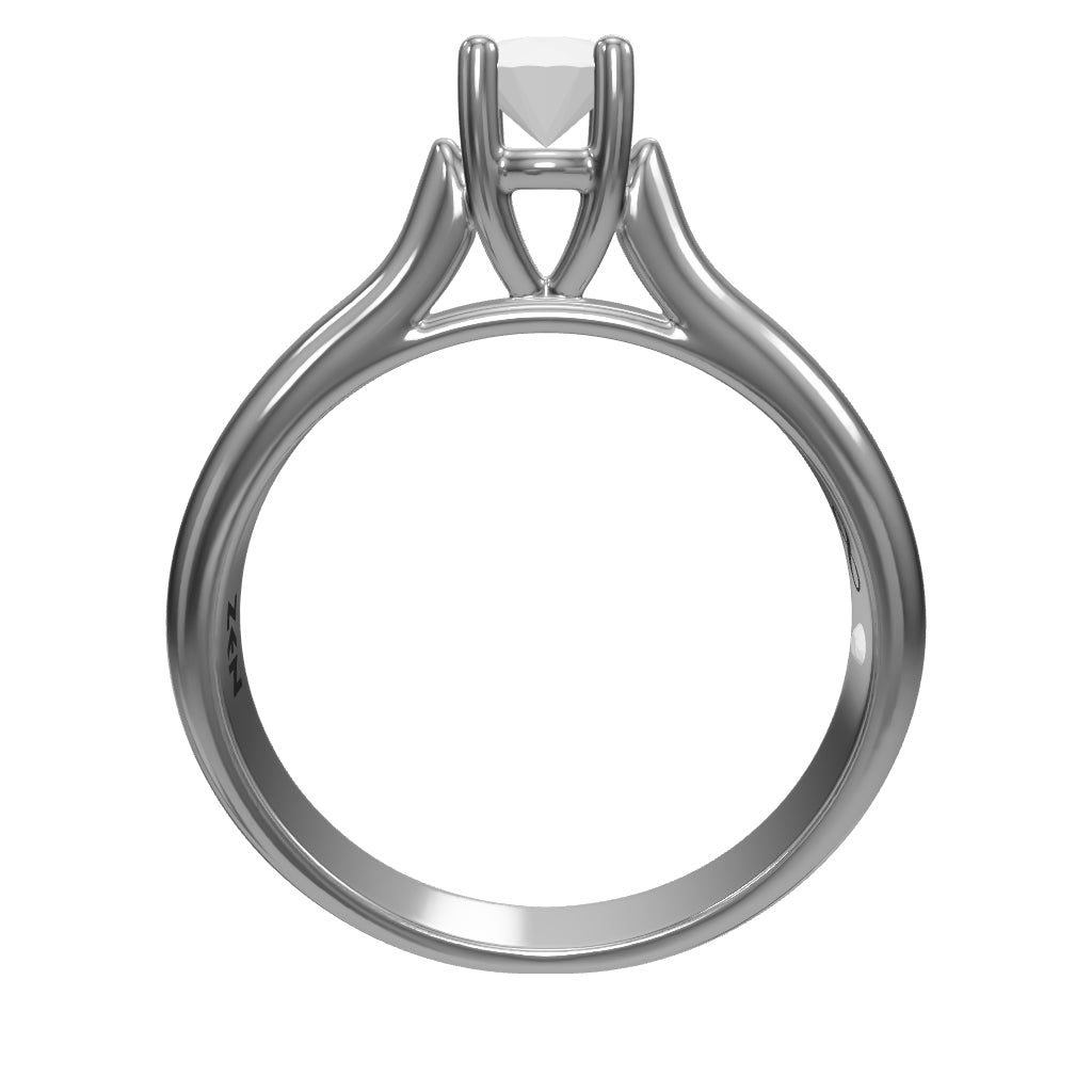 0.41 ct. Solitär Diamant Verlobungsring