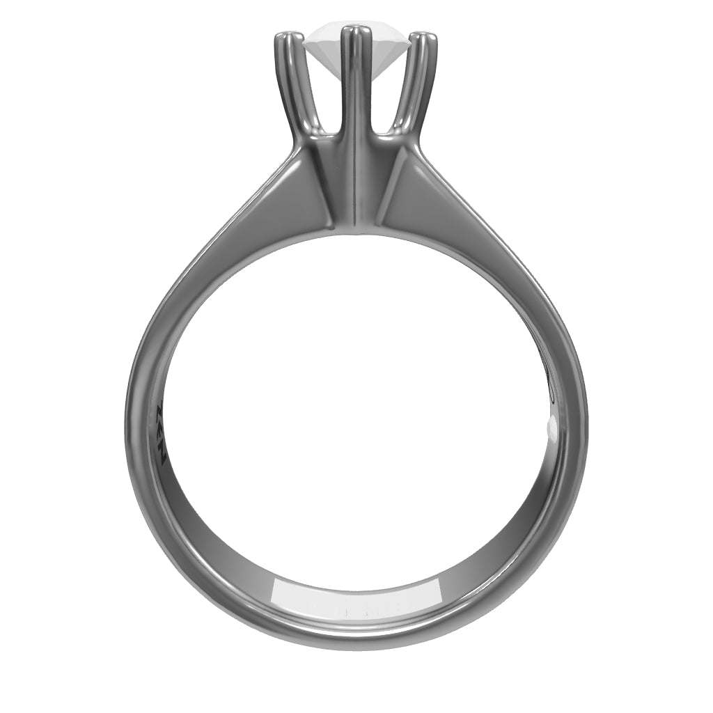 0.21 ct. Solitaire Diamond Engagement Ring