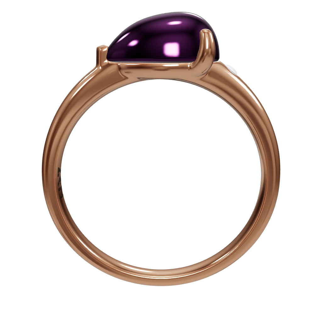 1.41 ct. Amethyst Ring