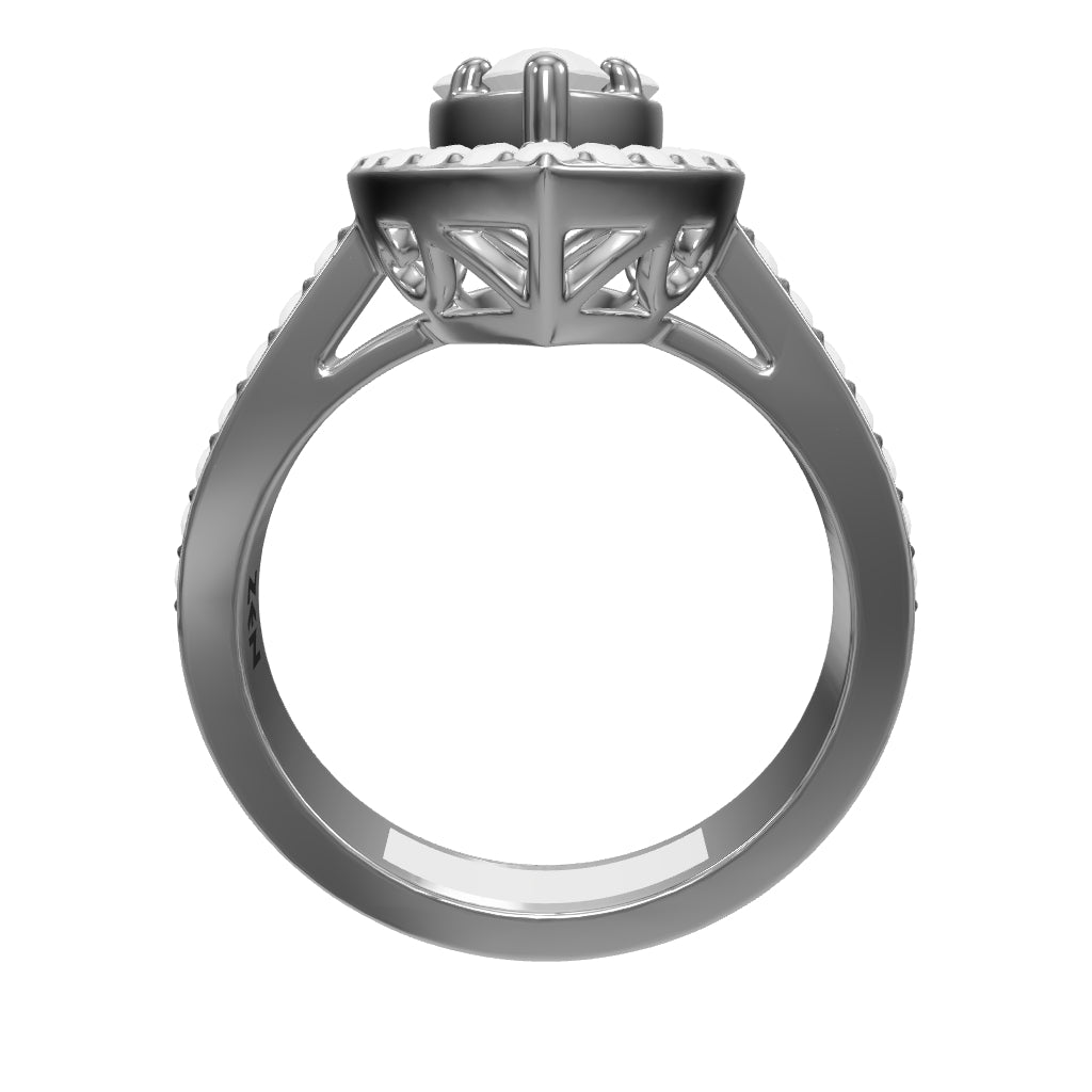 0.89 ct. Design Diamantring