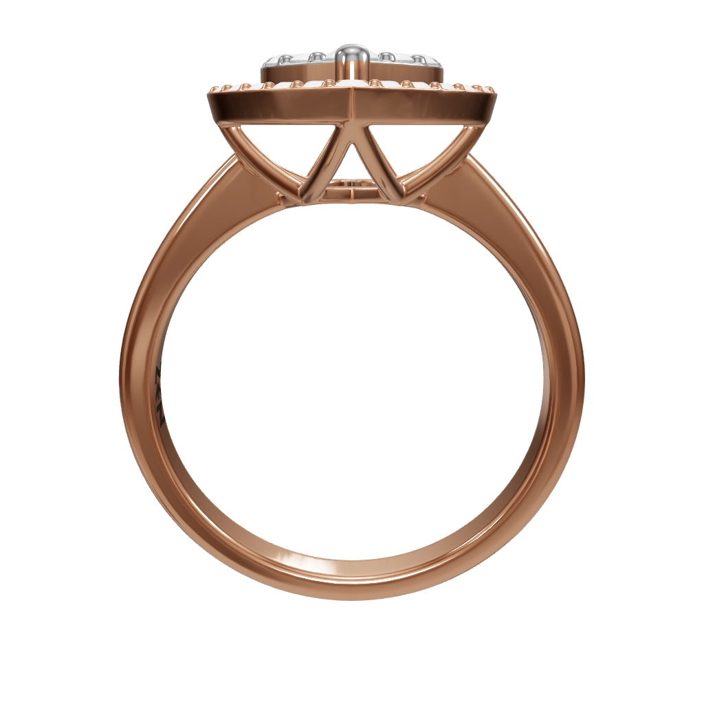 0.40 ct. Herz Diamantring