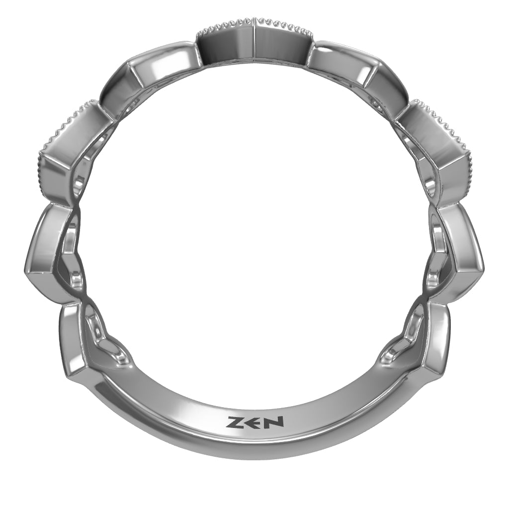 0.06 ct. Herz Diamantring