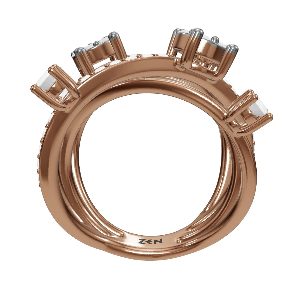 0.93 ct. Design Diamantring