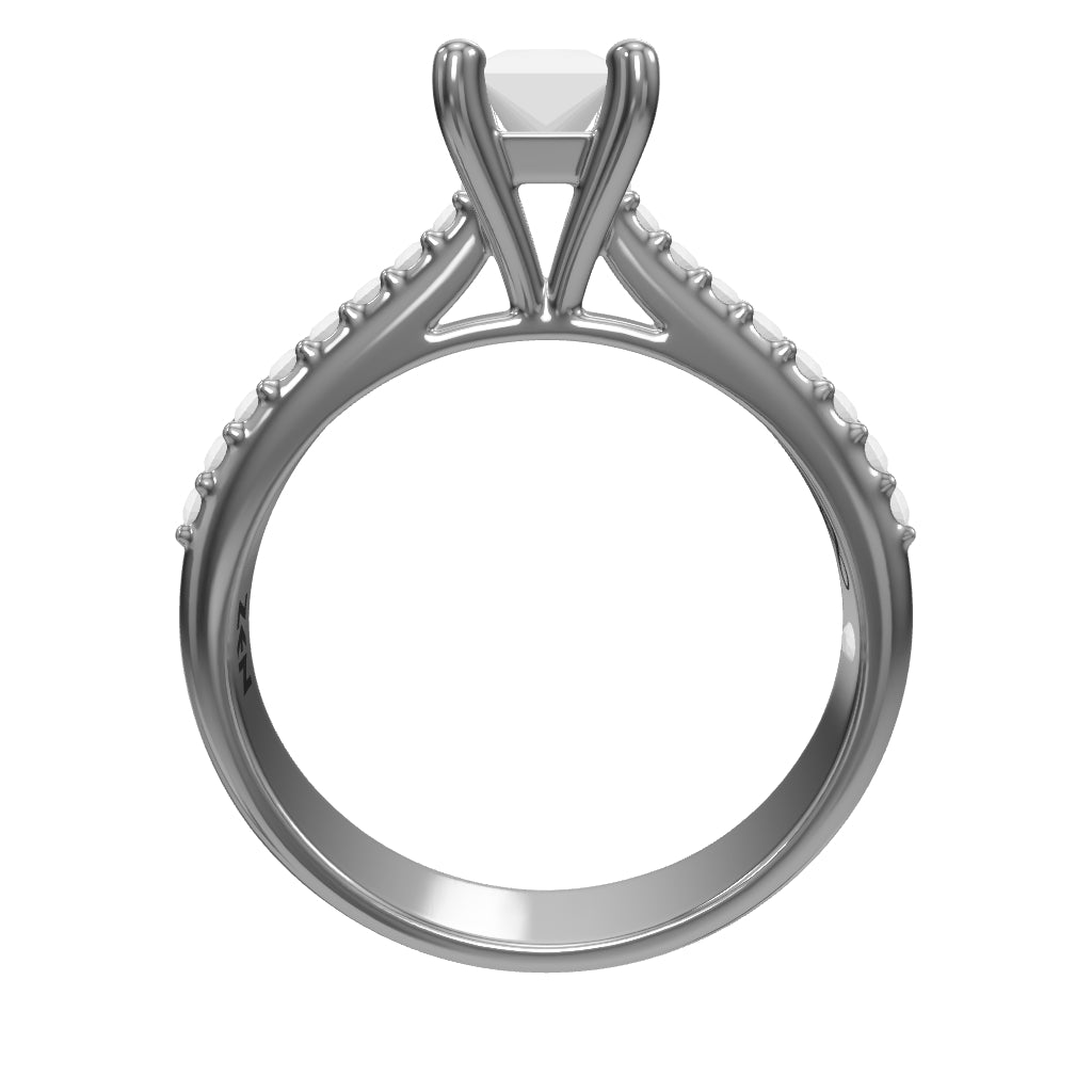 0.32 ct. Seitenstein Diamant Verlobungsring