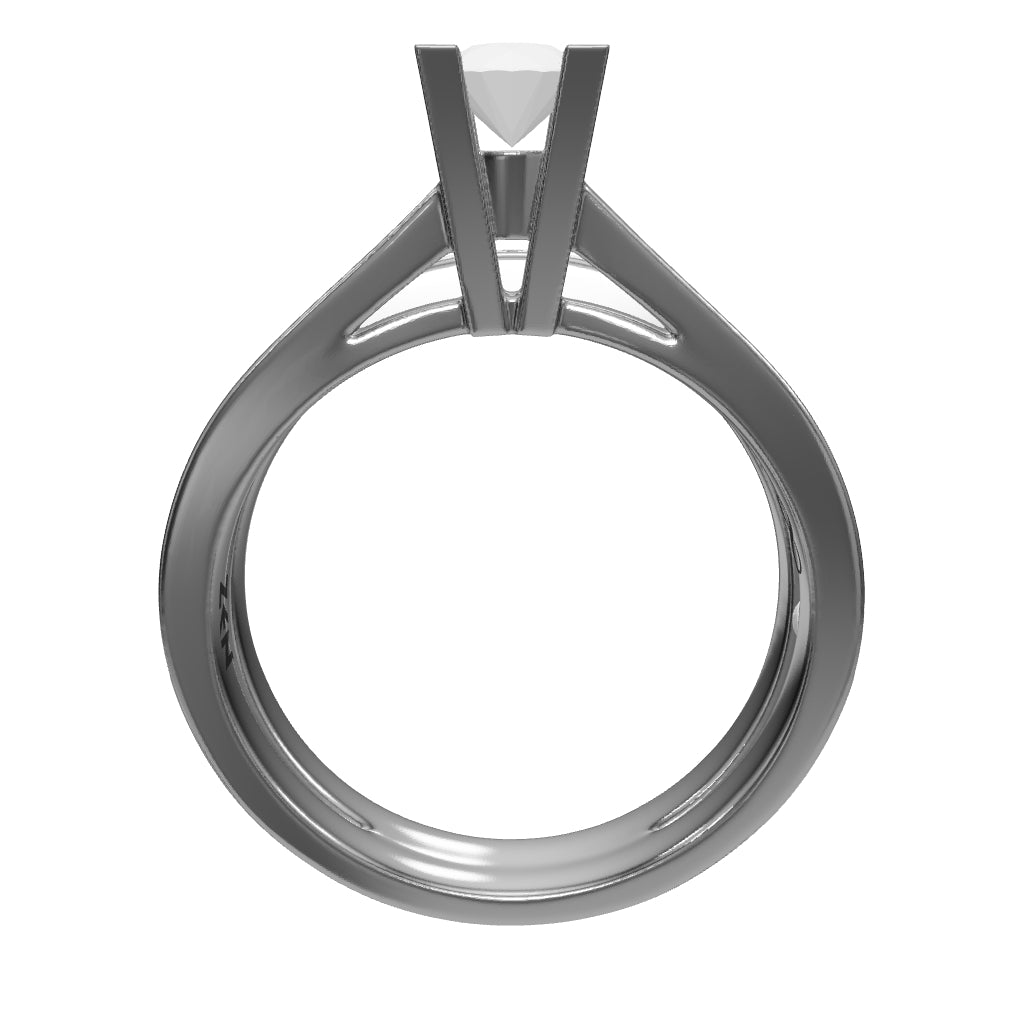 0.42 ct. Twins Diamant Verlobungsring