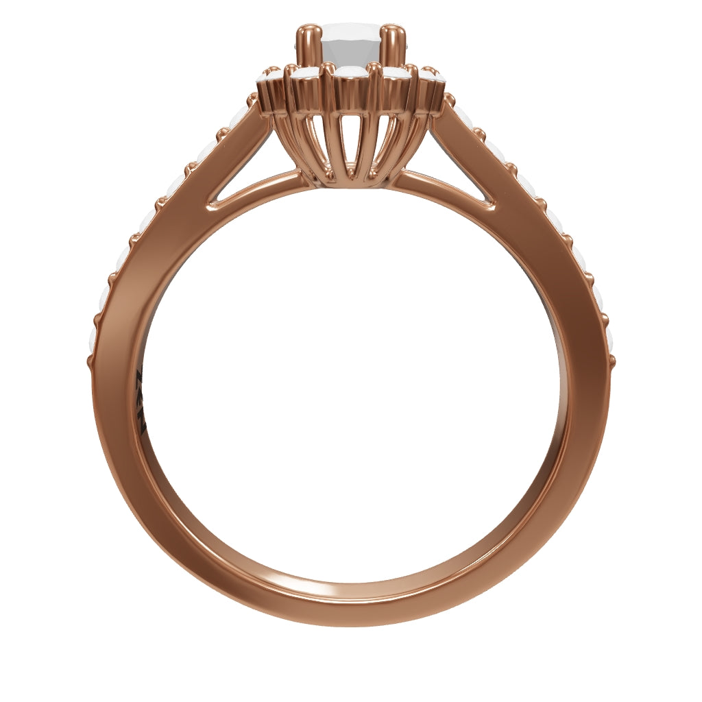 0.73 ct. Rubin Ring
