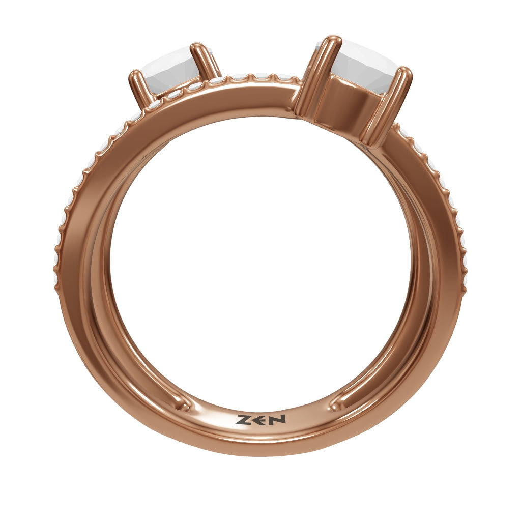 0.70 ct. Rubin Ring