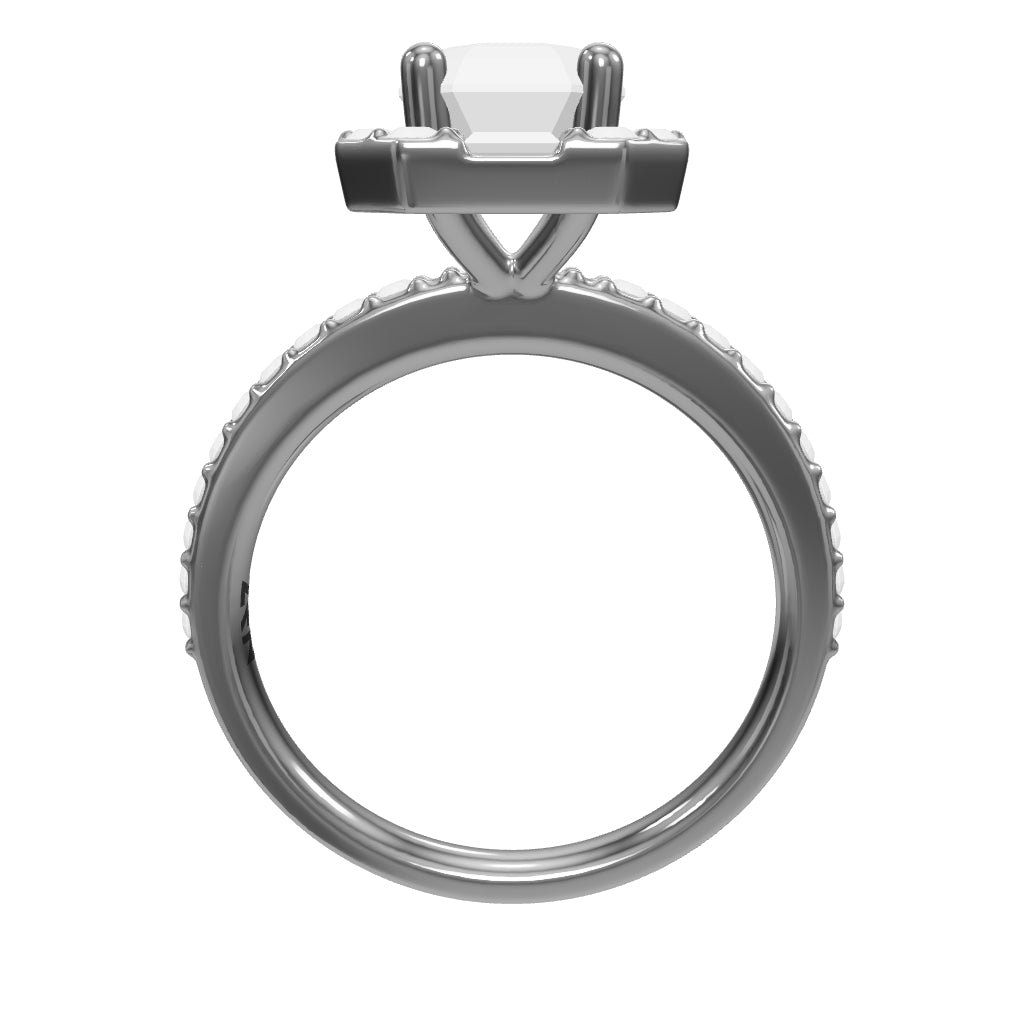 1.72 ct. Smaragd Ring