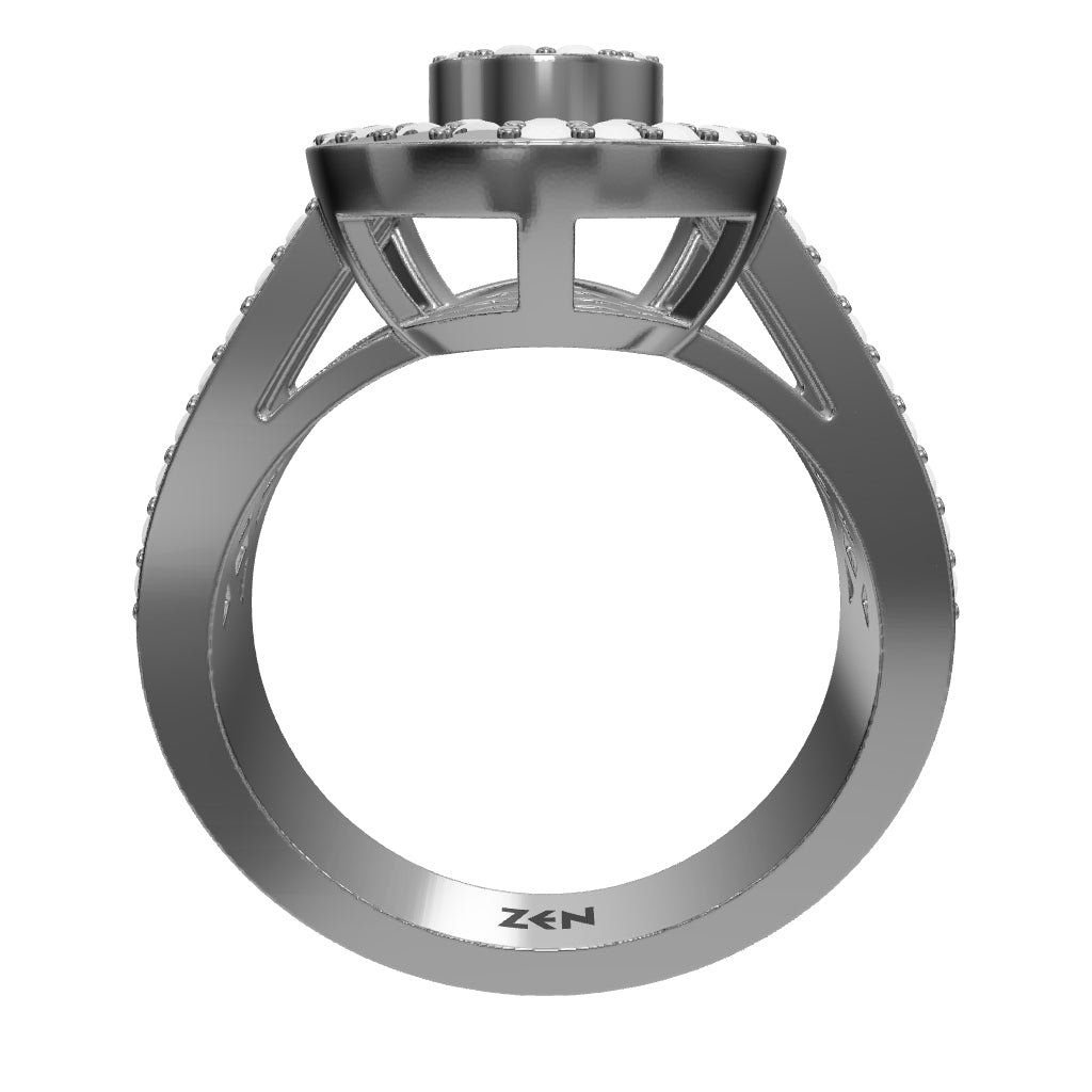 1.34 ct. Saphir Ring