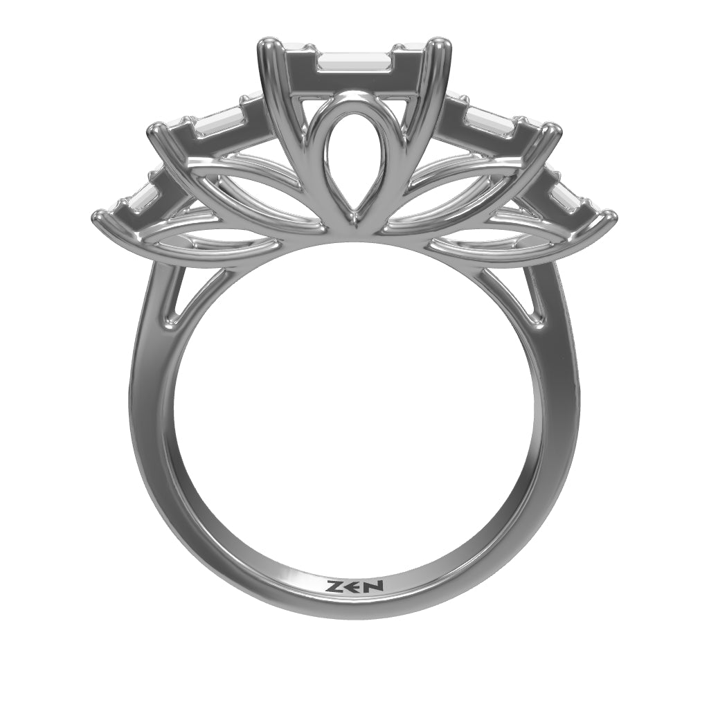 1.04 ct. Baguette Diamond Ring
