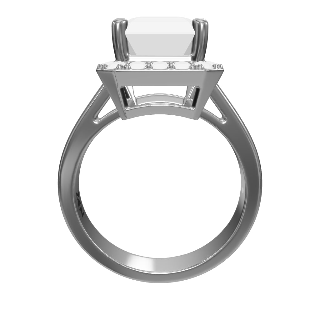 2.10 ct. Smaragd Ring
