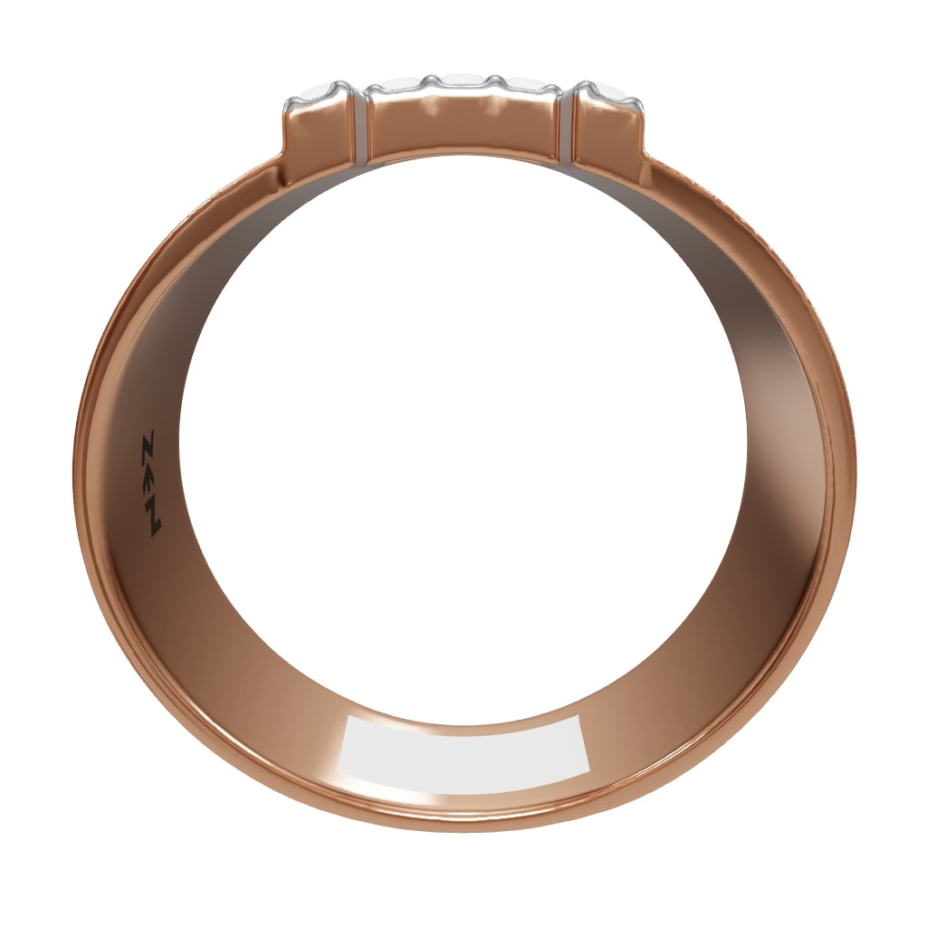 0.17 ct. Buchstabe A Diamantring