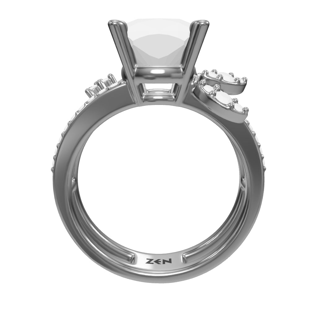 2.53 ct. Blue Topaz Ring