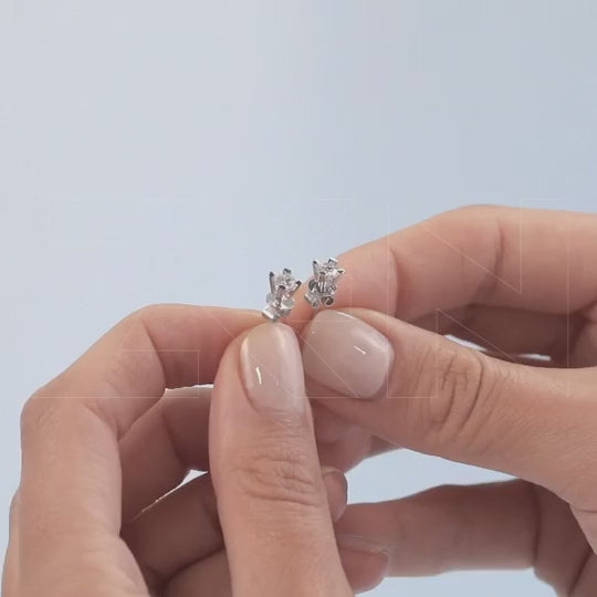0.30 ct. Solitär Diamant Ohrstecker