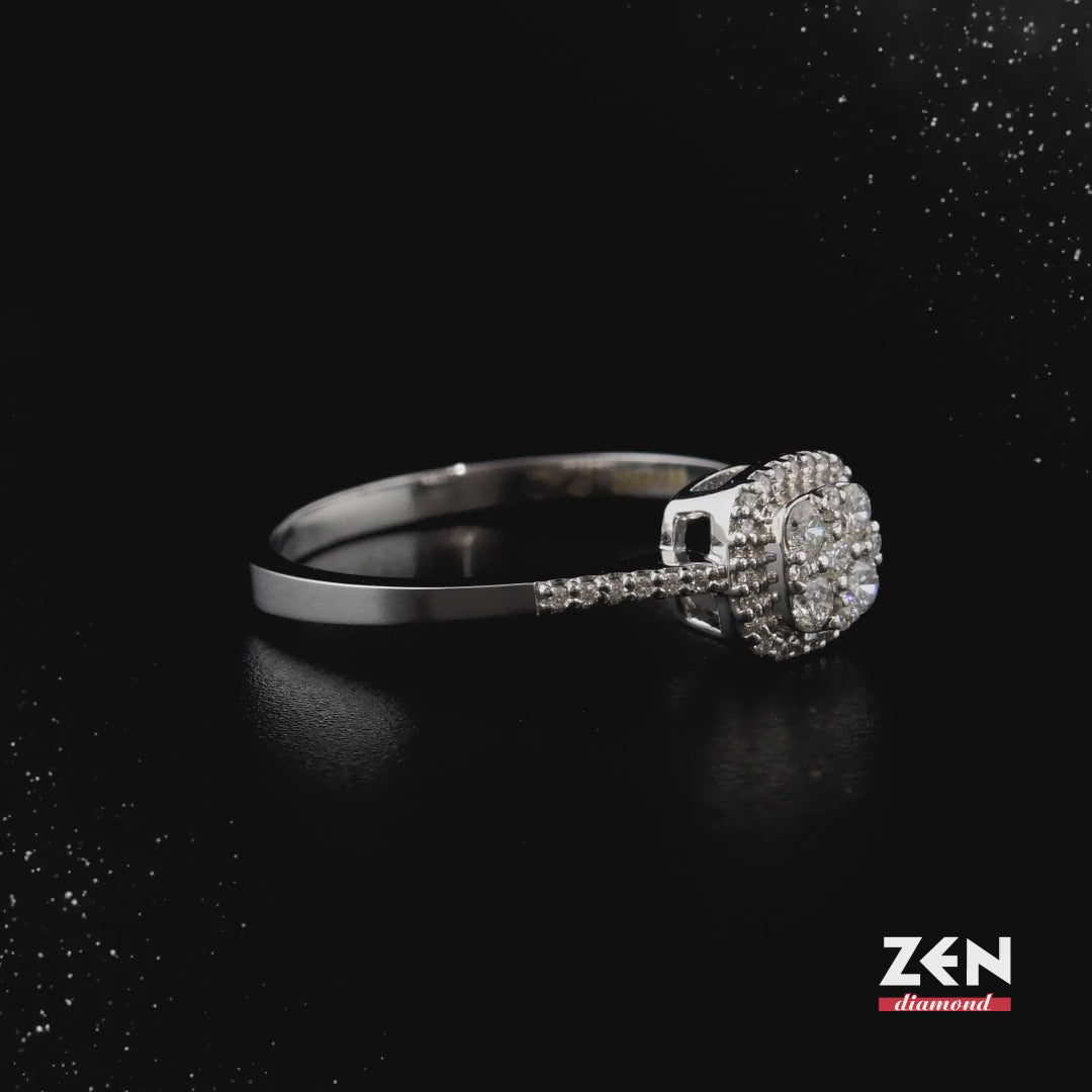 0.21 ct. Harmonie Diamantring