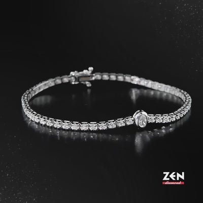 1.18 ct. Diamond Tennis Bracelet