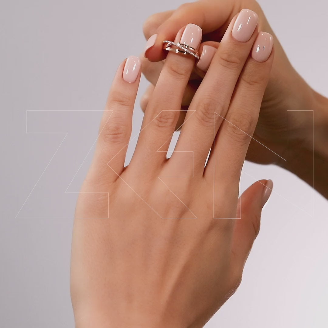 0.08 ct. Design Diamantring