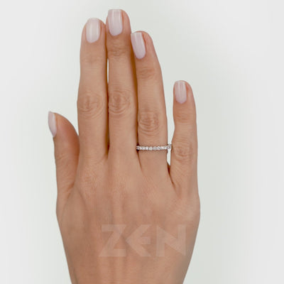 1.00 ct. Memoire Diamantring