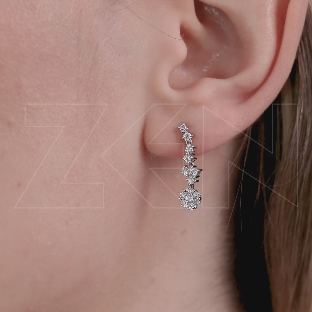 0.69 ct. Reina Diamant Ohrstecker