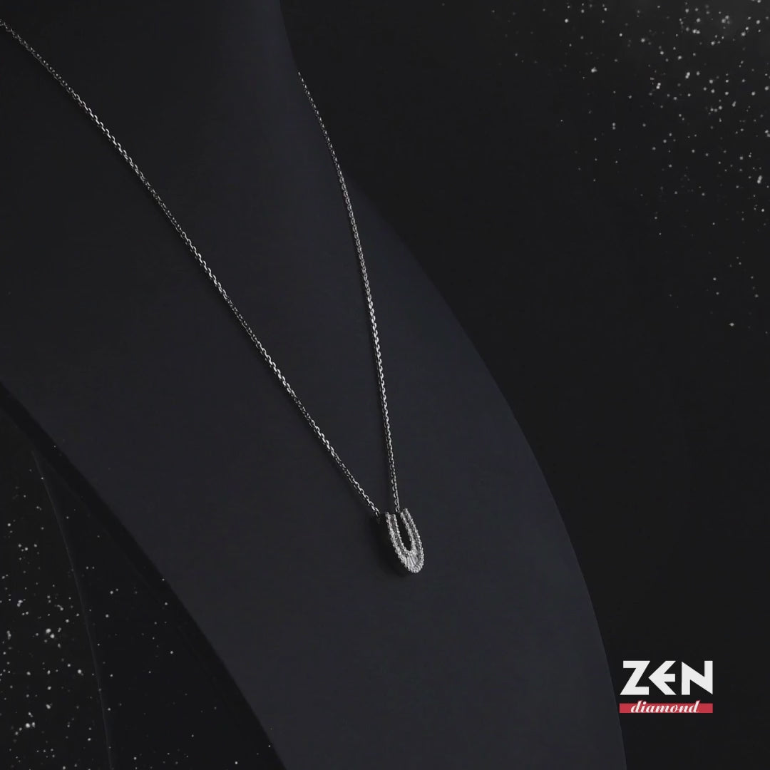 0.40 ct. Design Diamant Halskette