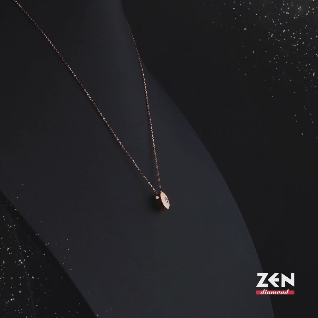 0.03 ct. Design Diamant Halskette