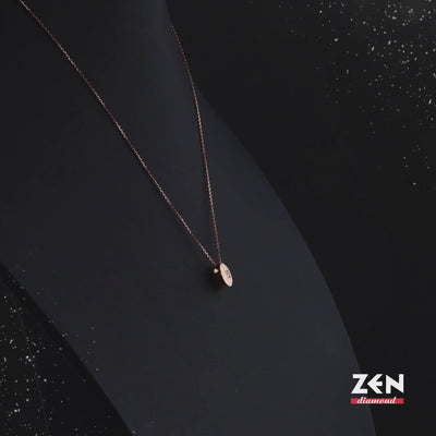 0.03 ct. Design Diamant Halskette